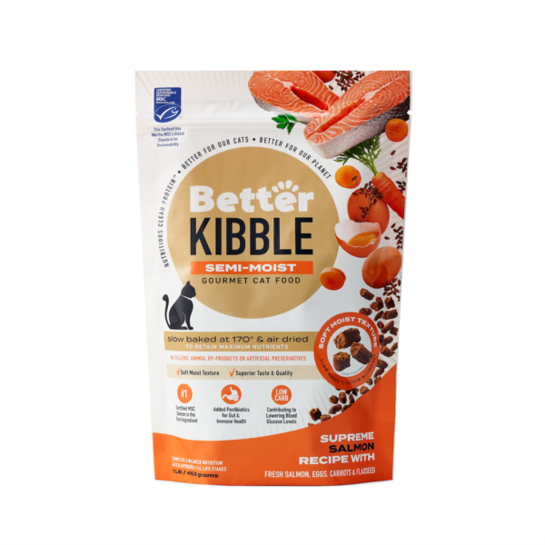 Better Kibble for Cats Supreme Salmon 1lb bag