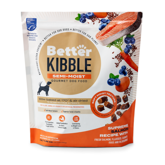 Better Kibble for Dogs Supreme Salmon 3lb bag